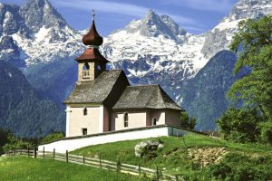 Salzburg - Alpine church